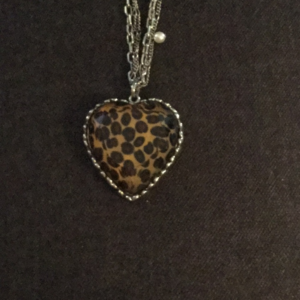 Brighton tiger heart necklace